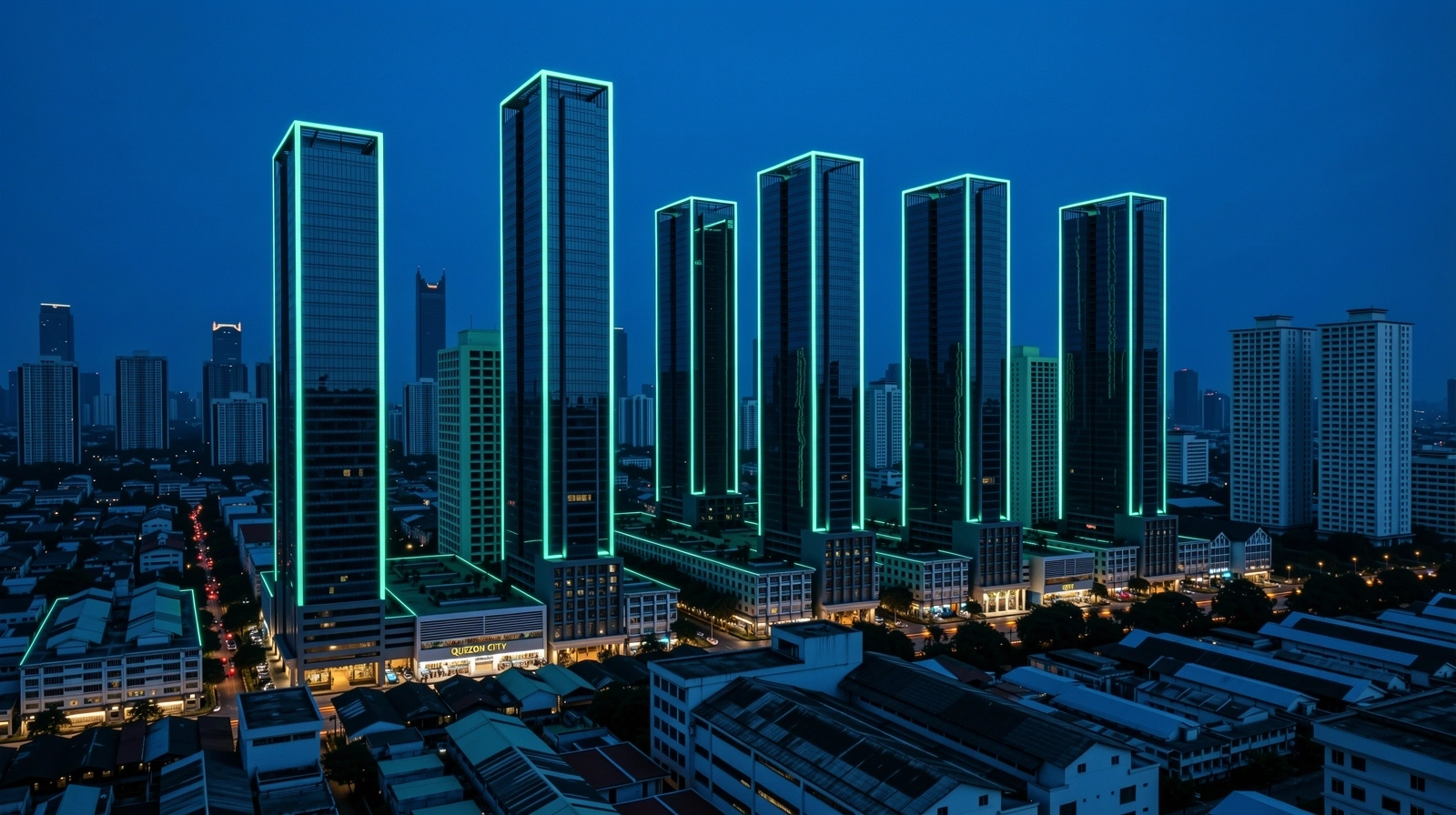 Quezon City Skyline